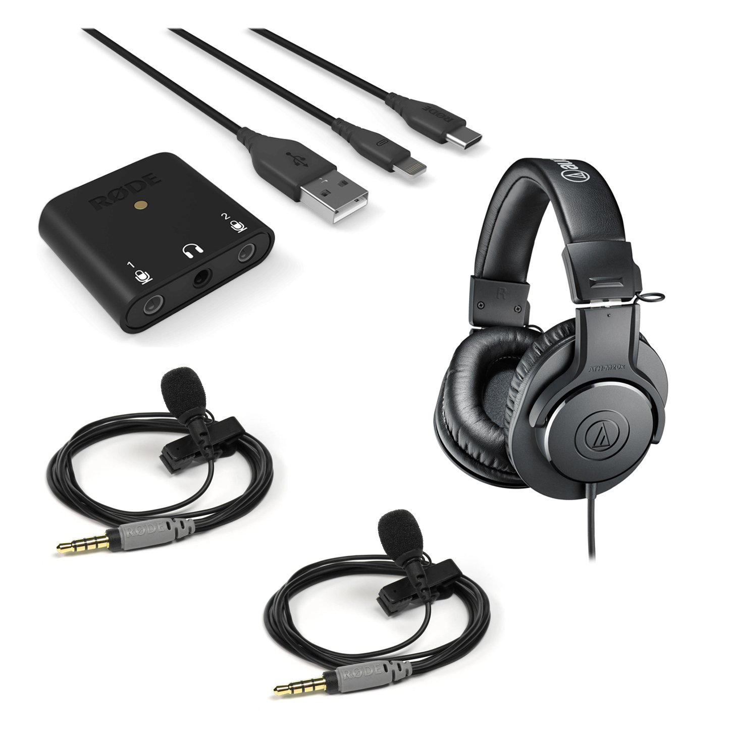 AI-Micro - Lavalier Interview Bundle